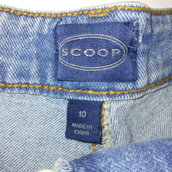 NWOT☆Juniors/Women's "SCOOP" High Waist Super Stretch Raw Hem Denim Mom Jeans☆ - Picture 6 of 11